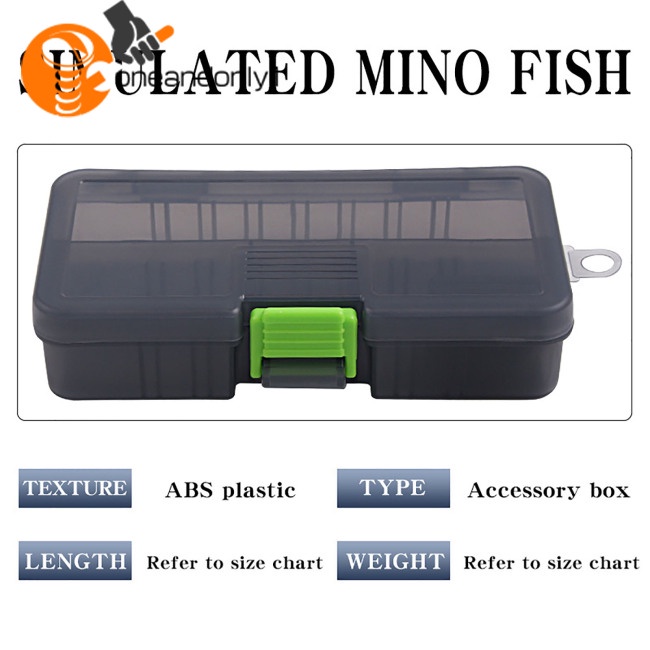 Hộp Đựng Mồi Câu Cá Di Động Đa Năng Chống Thấm Nước Sức Chứa Lớn Có Thể Tháo Rời