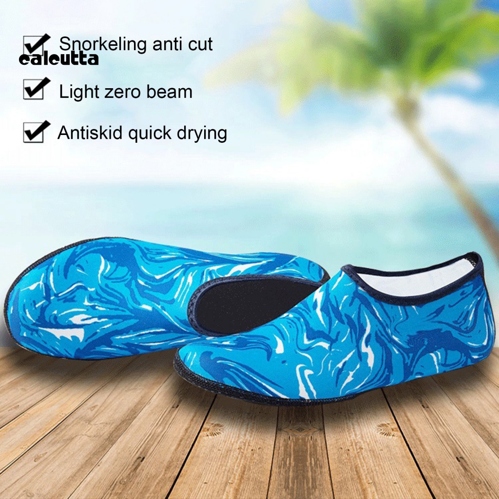 1 Đôi Vớ Đi Biển / Lướt Sóng Lycra Khô Nhanh Chống Trượt Cho Nam Và Nữ