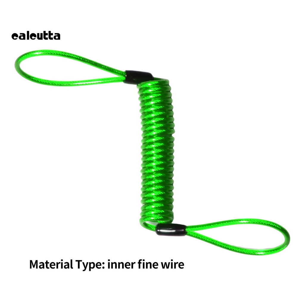 Dây Khóa Đĩa Phanh Cảnh Báo Bằng Thép Không Gỉ Màu Sắc Tươi Sáng Chống Ăn Mòn Chống Ăn Mòn Bền Bỉ Cho Xe Máy