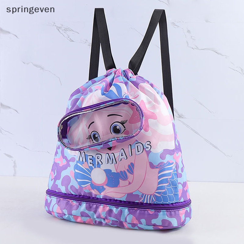 Túi Đựng Đồ Bơi Chống Thấm Nước Chia Ngăn Khô Ướt Dễ Thương Cho Bé