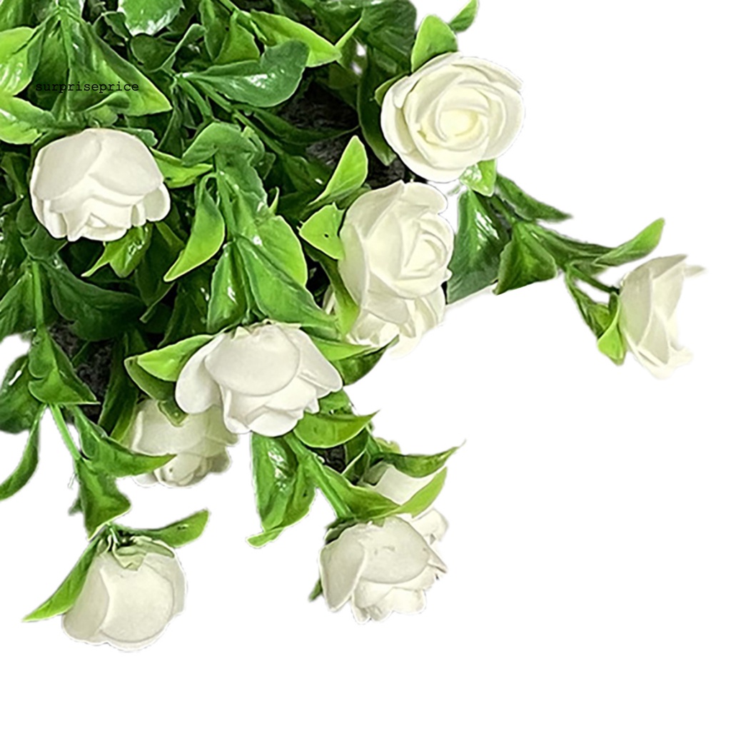 1 Bó Hoa Hồng Giả Màu Sắc Tươi Sáng Dùng Trang Trí Nhà Cửa