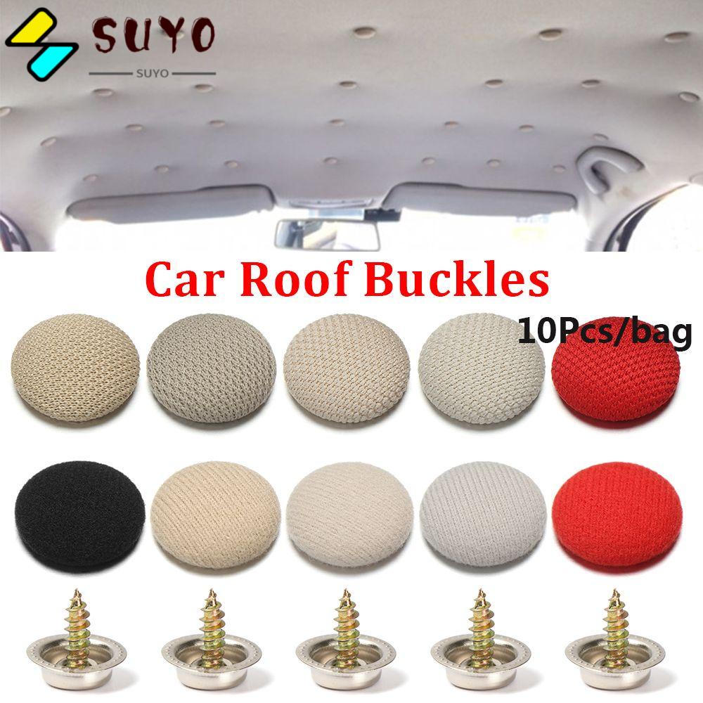 SUYO Set 10 Đinh Vít Nhựa Phụ Tùng Cho Xe Ô Tô