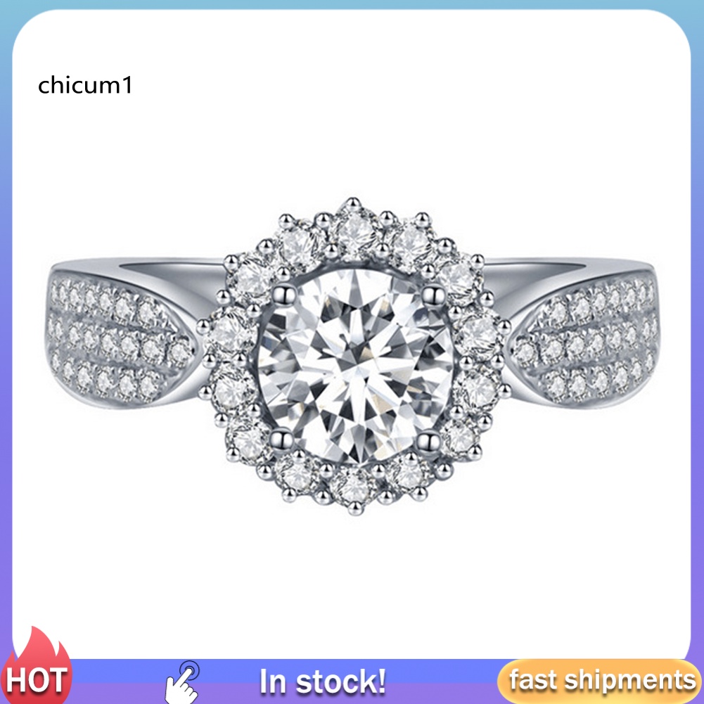 Nhẫn Đính Đá Sang Trọng Cho Nữ