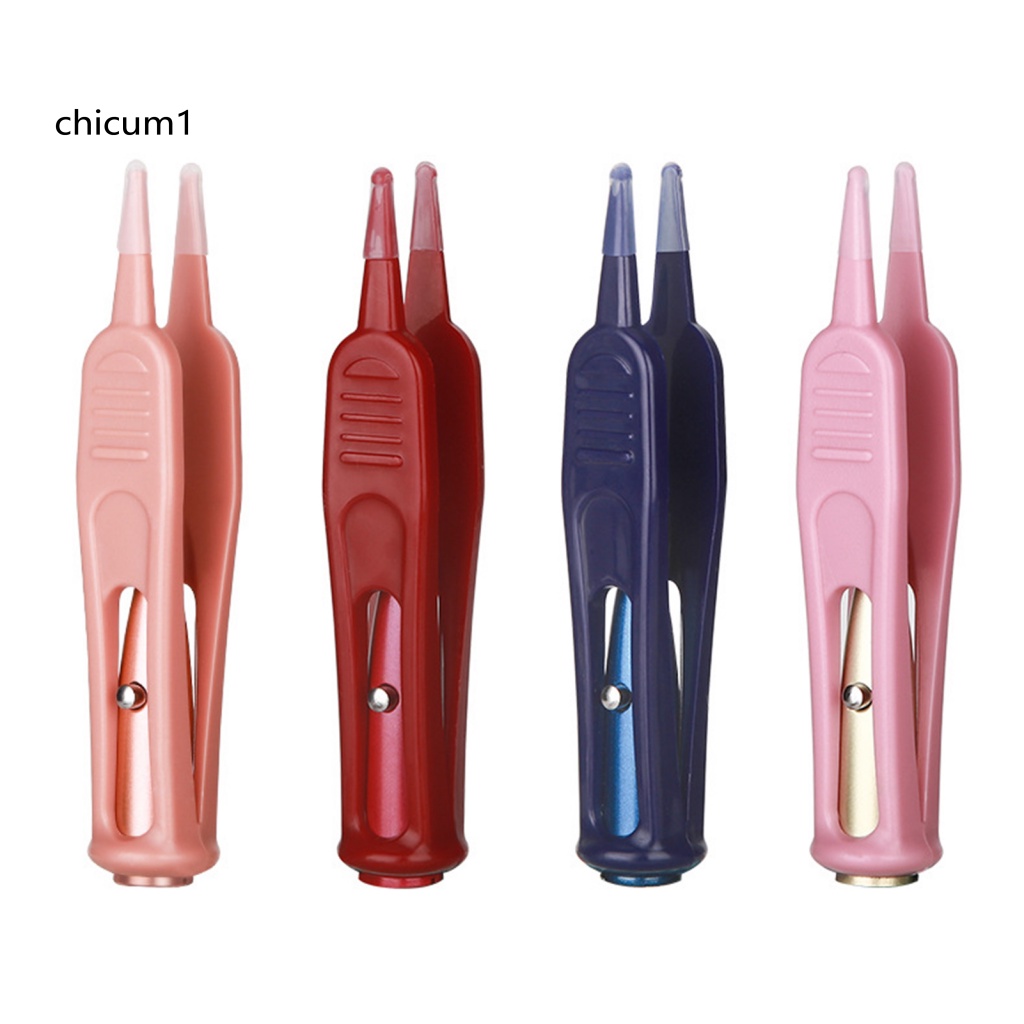 Kẹp Vệ Sinh Mũi Với Đèn LED Đầu Mềm Không Gây Kích Ứng Sáng Tạo Bằng Hợp Kim Nhôm Cho Bé