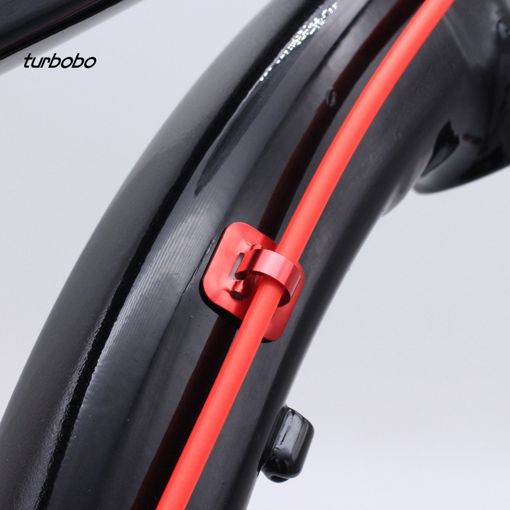 Khóa Cố Định Dây Cáp Phanh Xe Đạp MTB Bằng Hợp Kim Nhôm Chống Trầy Xước