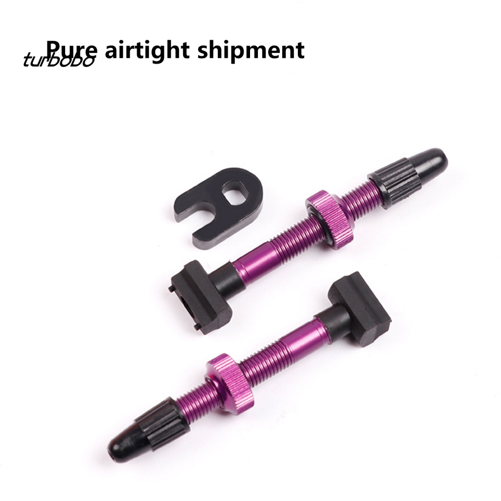 1 Cặp Van Bơm Hơi Xe Đạp Chống Thấm Nước Bền Chắc Tiện Dụng