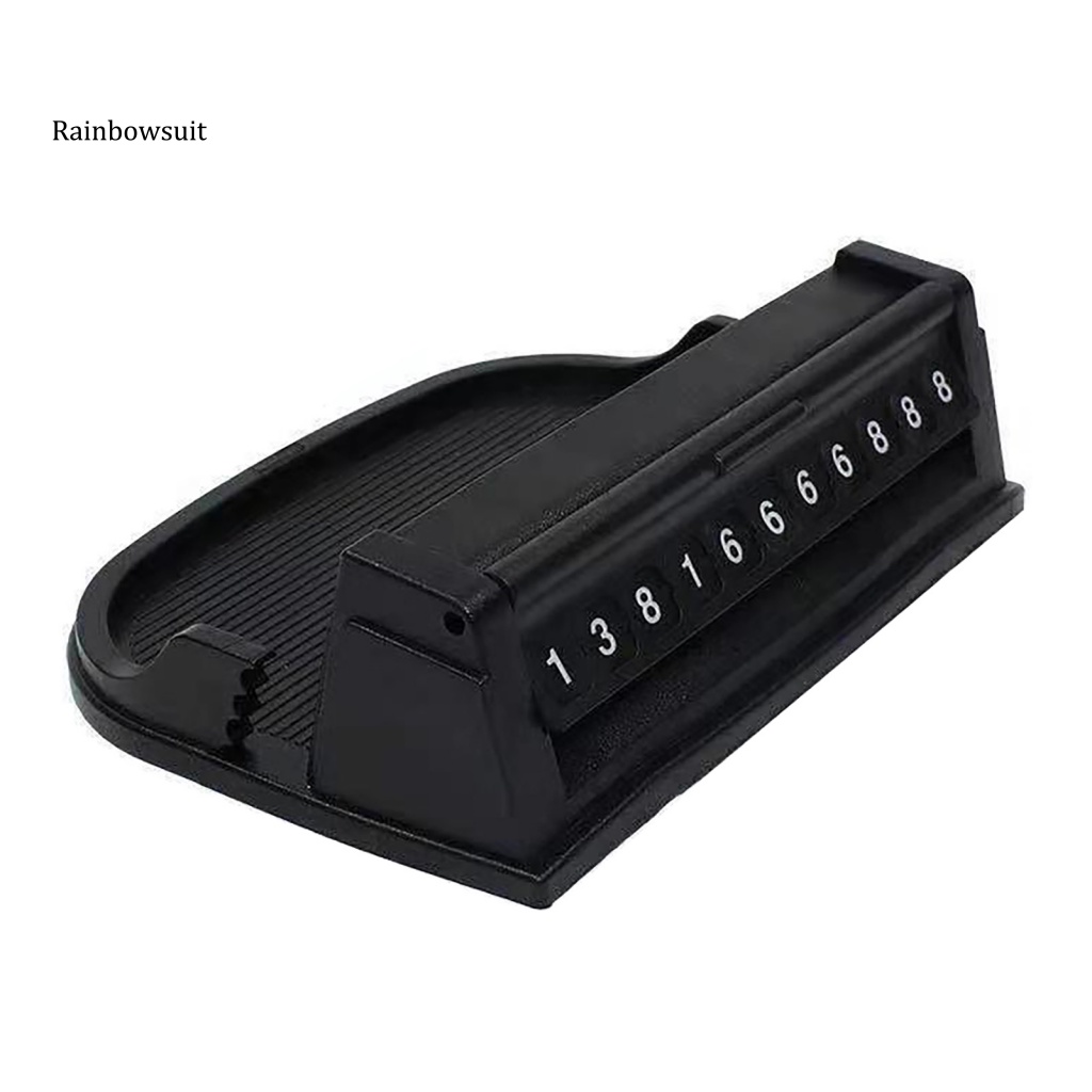 Giá Đỡ Điện Thoại / Biển Số Xe Hơi Tạm Thời Chống Trượt Đa Năng