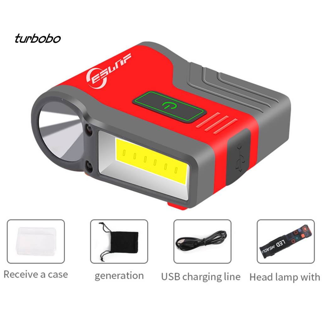 Đèn Gắn Mũ Câu Cá Bằng Nhựa Khối Lượng Nhẹ Chống Thấm Nước