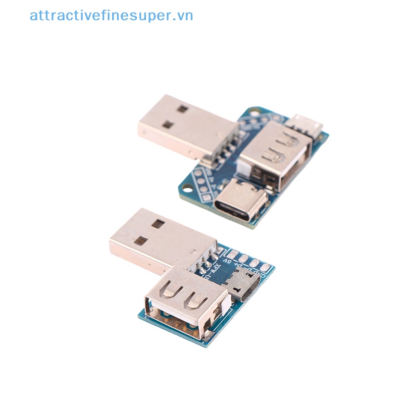 Bảng Mạch Chuyển Đổi AFS USB Type c Sang Micro USB 4P 2.54mm