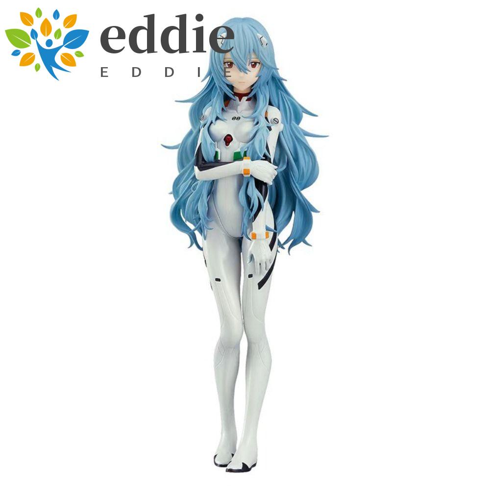 26EDIE Mô Hình Nhân Vật Ayanami Rei Tóc Dài 17CM Trang Trí Bàn Làm Việc