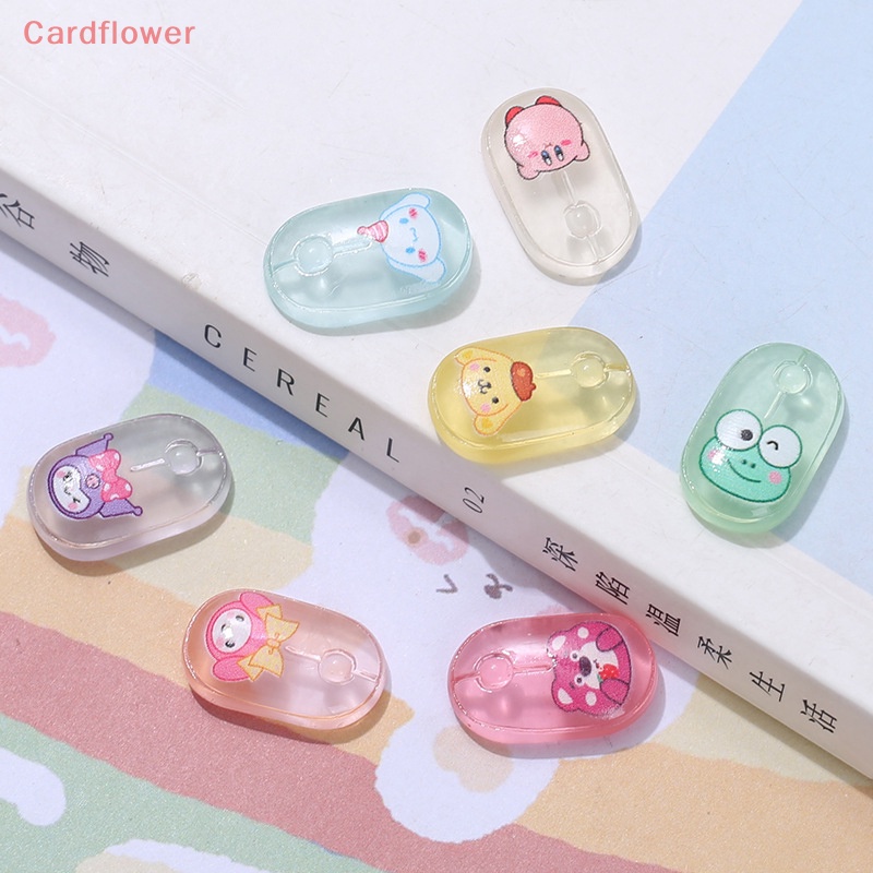 2 Phụ Kiện Trang Trí Điện Thoại Hình Phong Cảnh Mini Màu Dạ Quang DIY Mới