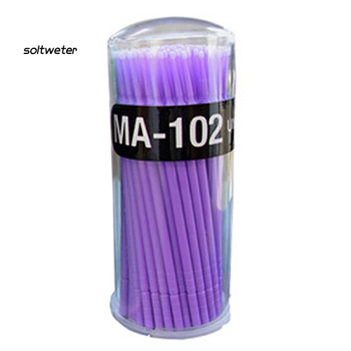 Set 100 Cọ Chuốt Mi Nhỏ Sử Dụng Một Lần Tiện Lợi