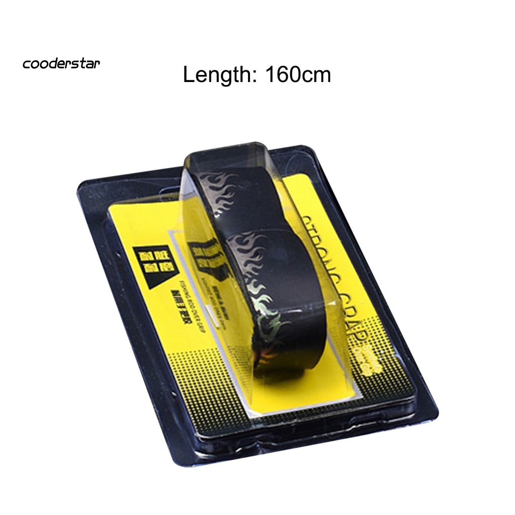 Dây Quấn Cần Câu Cá 160cm Chống Trượt In Họa Tiết Ngọn Lửa Nhiều Màu Sắc