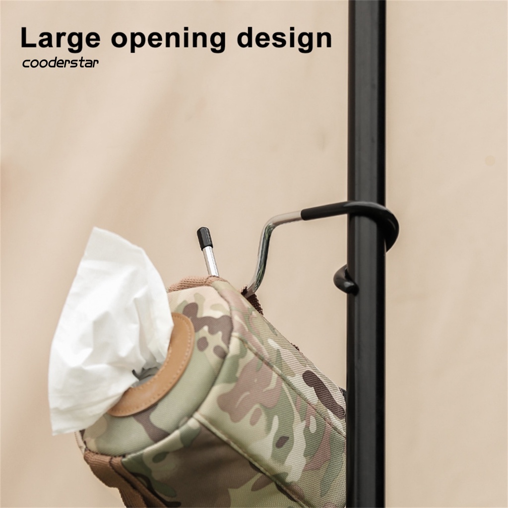 Móc Treo Đèn Cắm Trại Bằng Thép Không Gỉ Chống Trượt Chịu Tải Mạnh Đa Năng