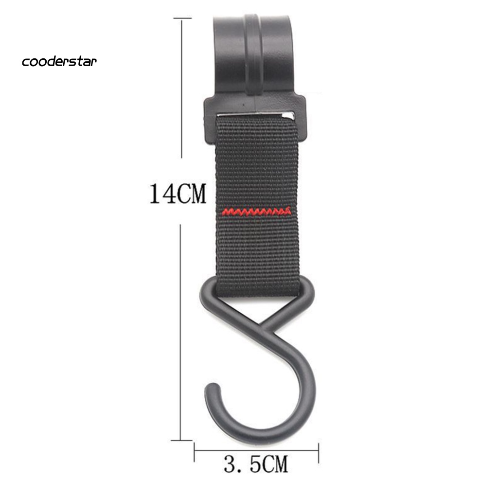 Set 5 Móc Treo Đồ Hình Chữ S Bằng Nhựa Nylon Dày Dặn Chịu Tải Nặng Đa Năng Cho Hoạt Động Cắm Trại Ngoài Trời