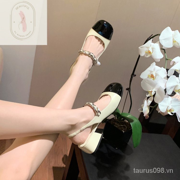 Sandal Cao Su Đế Bằng 3-5cm Thiết Kế Mới Thời Trang Năm 2023