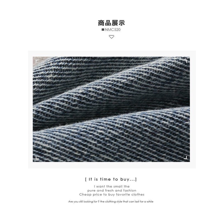 Áo Hai Dây Denim Dáng Ôm Ngắn Phong Cách Hàn Quốc Thời Trang Xuân Thu Hàng Mới Dành Cho Bạn Nữ