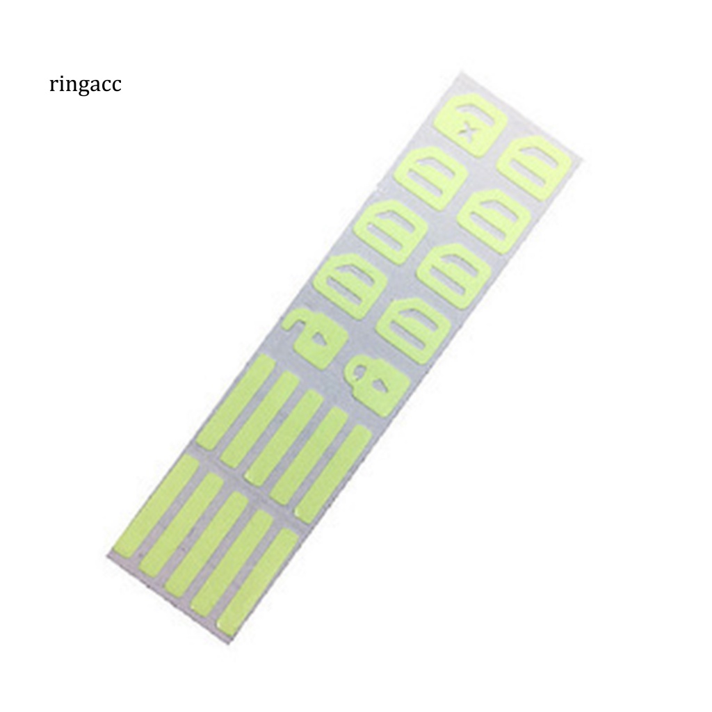 Miếng Dán Nút Điều Khiển Cửa Sổ Xe Hơi Tự Dính Họa Tiết Dạ Quang