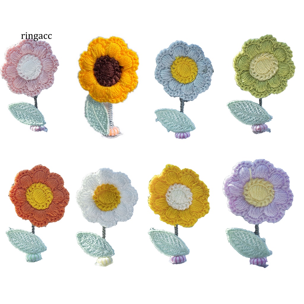 Rga 1 Bộ Phụ Kiện Trang Trí Bảng Điều Khiển Xe Hơi Hình Hoa Hướng Dương Mini Xinh Xắn