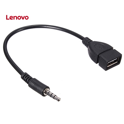 Dây Cáp OTG Chuyển Đổi Âm Thanh 35mm Sang USB 20 Type A