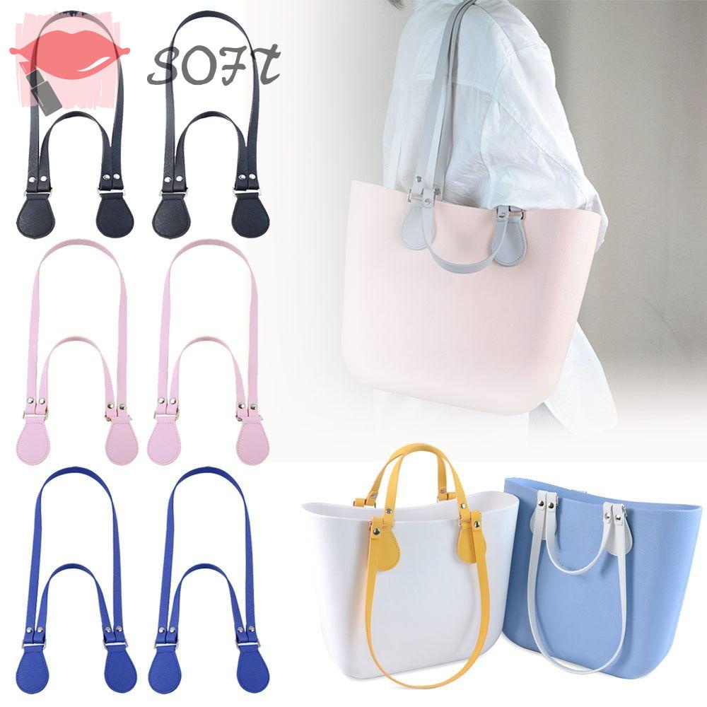 SOFTNESS Tay Cầm Túi Xách Bằng Da Đa Năng Thay Thế Tiện Dụng DIY