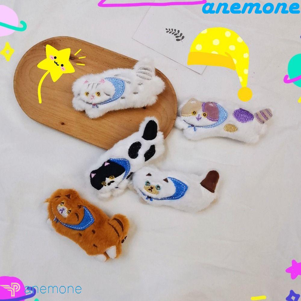 ANEMONE Kẹp Tóc Đuôi Ngựa Hình Hoạt Hình Dễ Thương Cho Nữ