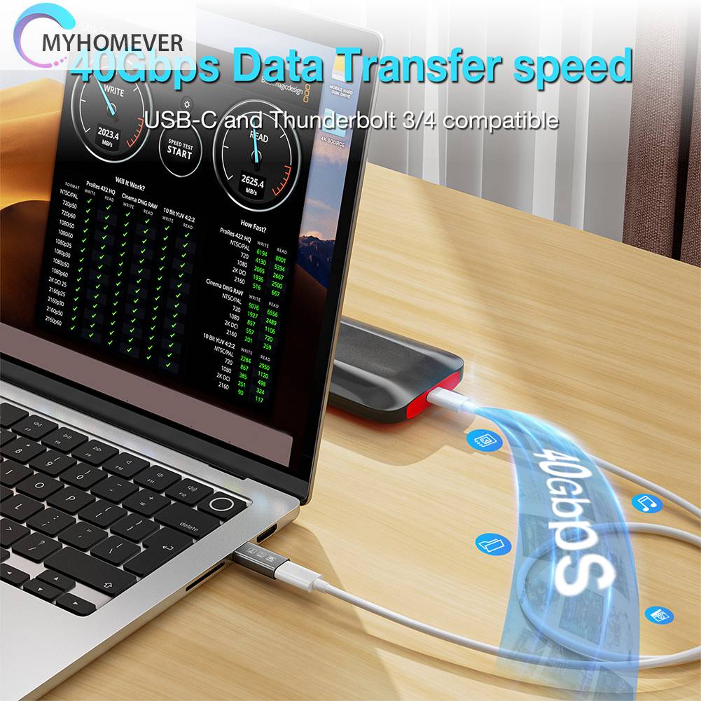 Đầu Chuyển Đổi Type C 8K HD Type-C Sang Ổ Cắm 60hz Chuyên Dụng Cho Máy Tính / Laptop