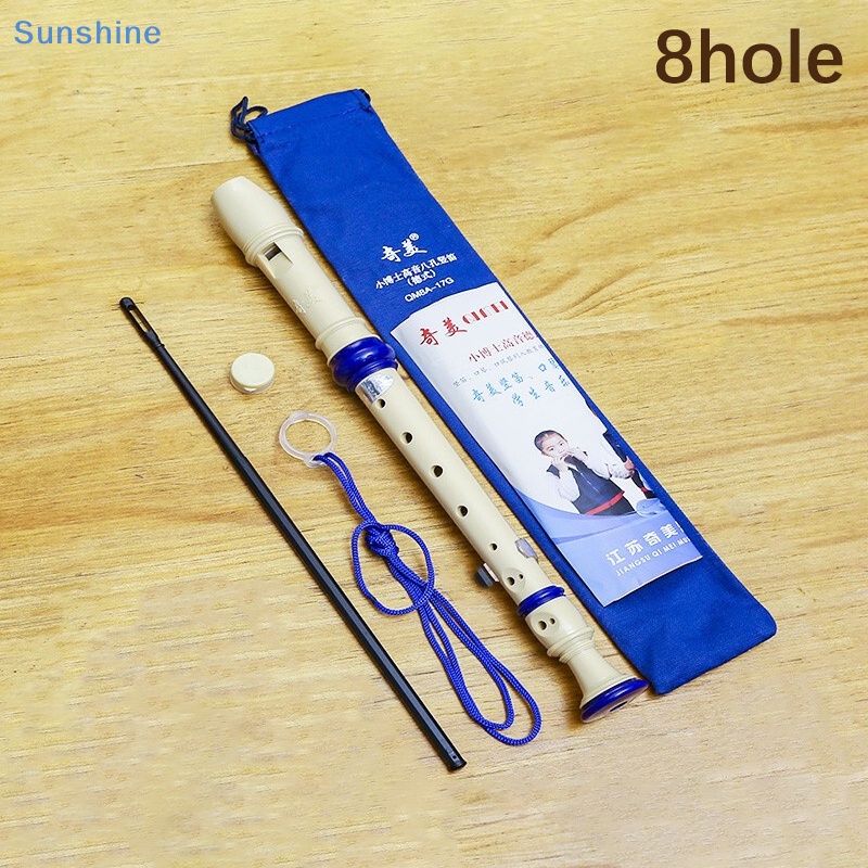 Sáo Soprano 8 Lỗ Màu Đen Dễ Điều Chỉnh Không Độc Hại Bằng ABS