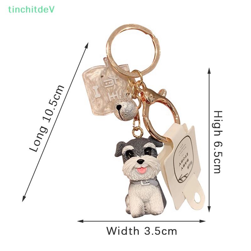 [TinchitdeV] Móc Khóa Poodle Schnauzer Cho Nữ [Mới]