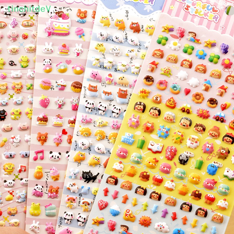 [TinchitdeV] Hình Dán Động Vật 3D Trang Trí Nhật Ký [Hàng Mới]