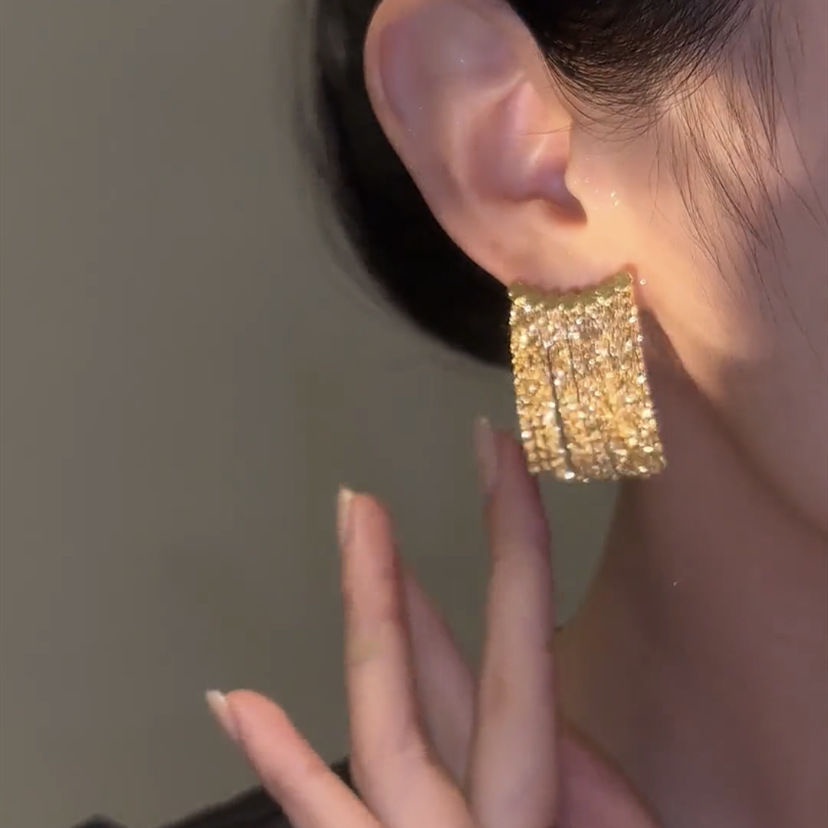 T Classy Khuyên Tai Dáng Dài Tua Rua Nhẹ Nhàng Thiết Kế Tinh Tế Hình Thiên Hà Tình Yêu Sang Trọng