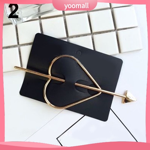 Kẹp Tóc Hình Ngôi Sao / Trái Tim Thời Trang 1 Cái