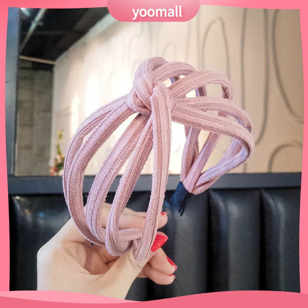 Băng Đô Cài Tóc Bằng Vải Chống Trượt Thoải Mái Cho Nữ