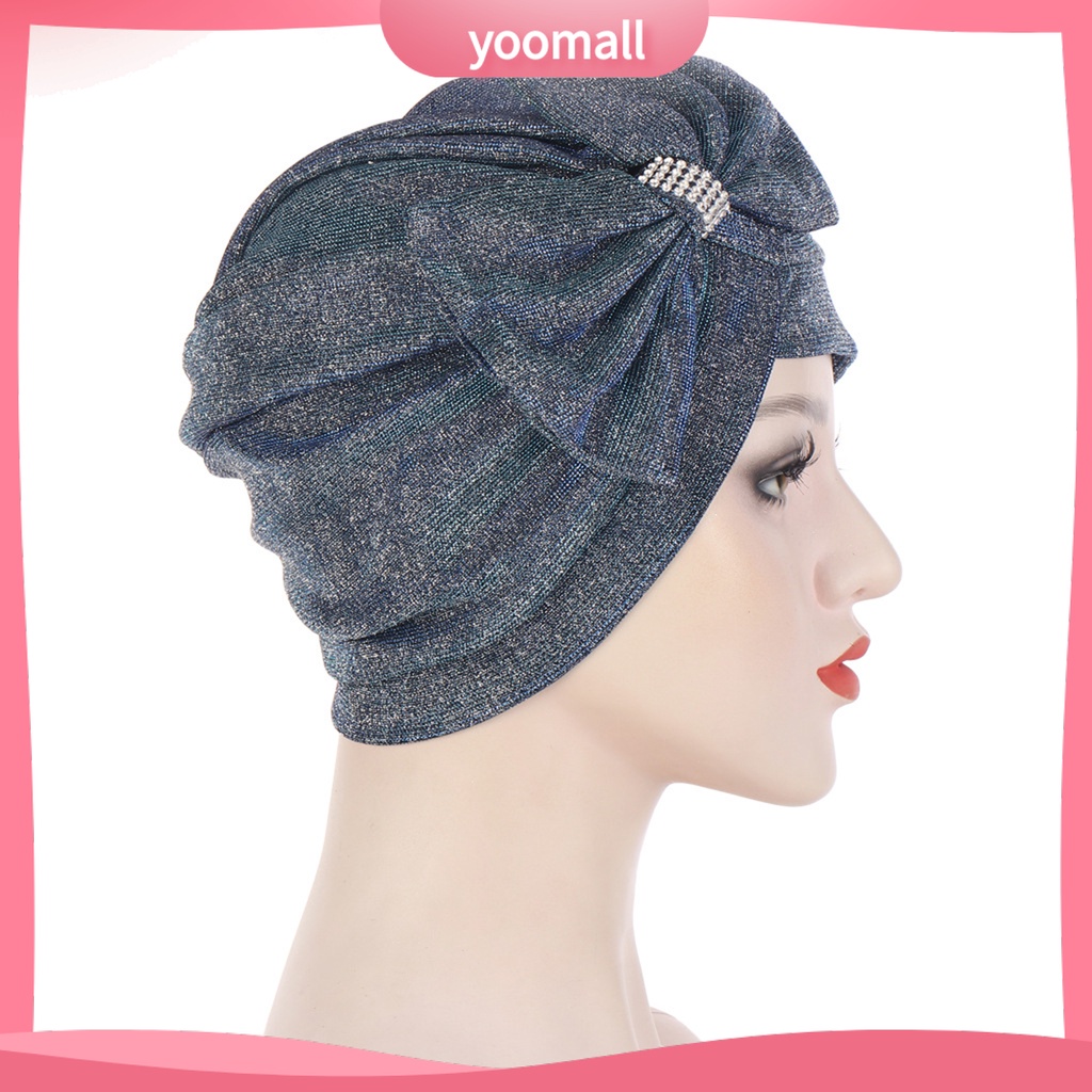 Mũ Turban Thắt Nơ Nhiều Màu Sắc Thời Trang Đi Biển Cho Nữ
