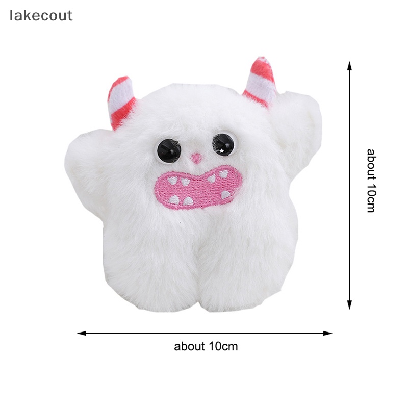 Lat Đồ chơi nhồi bông Hình Quái Vật Hoạt Hình Trang Trí Ba Lô / Móc Khóa Cho Bé Gái