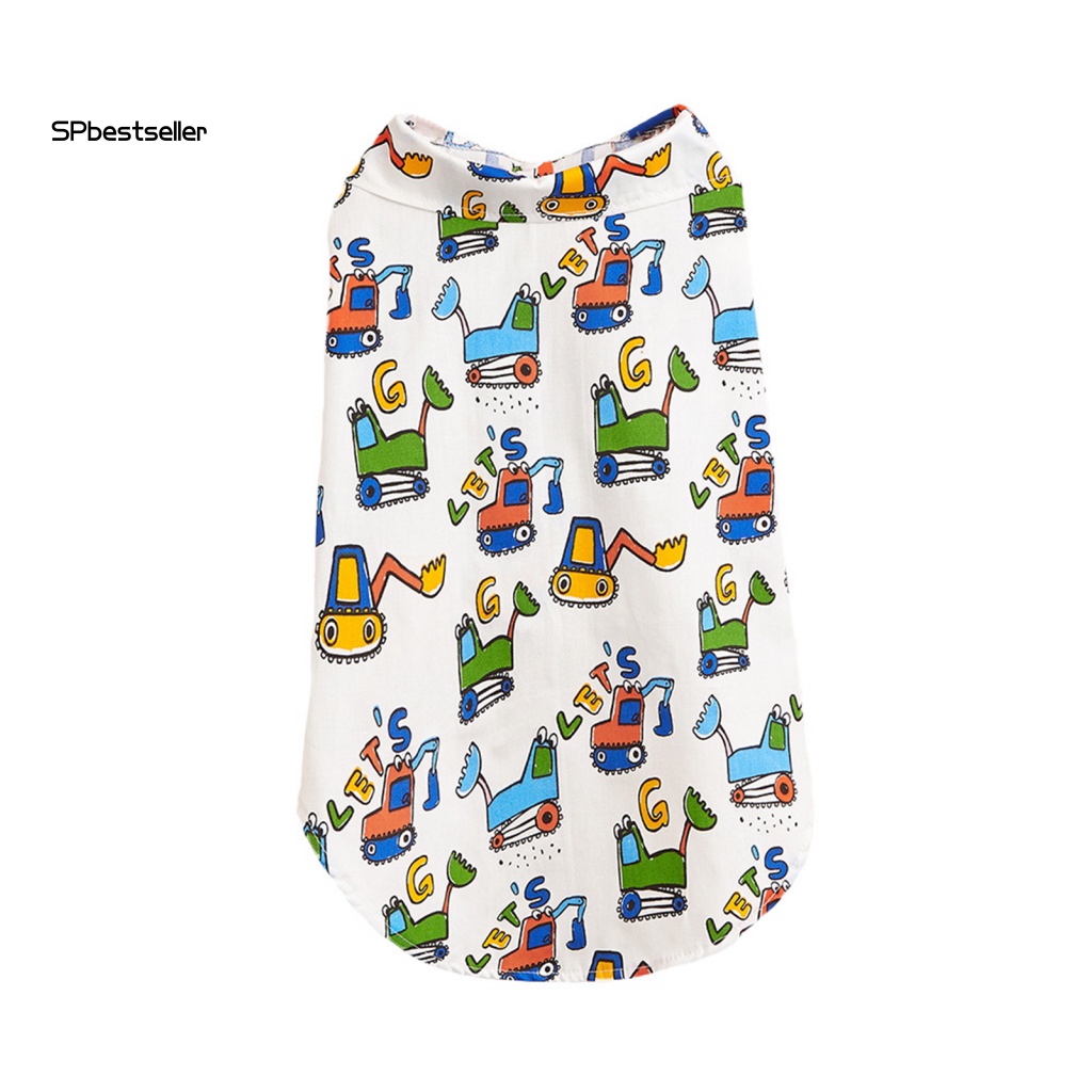 Áo Thun In Hình Thú Cưng Dễ Thương Thời Trang Dạo Phố