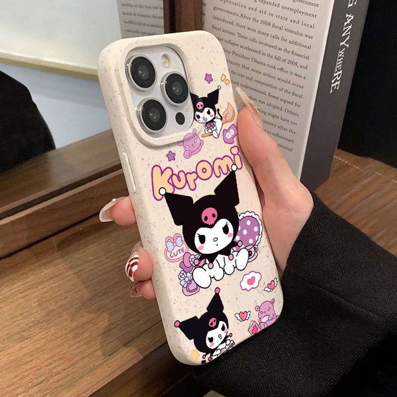 Ốp Điện Thoại Mềm Chống Sốc Kiểu Dáng Đơn Giản Cho Iphone 138 Kuromi 11 14Promax 12Plus 7 NP4J