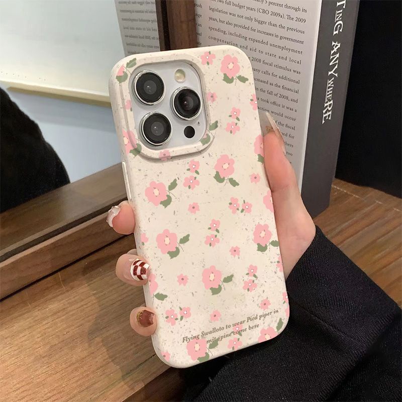 Ốp Điện Thoại Mềm Chống Sốc Họa Tiết Hoa Nhỏ Xinh Xắn Cho Iphone 11 12 Max 14 Pro Plus 8 137