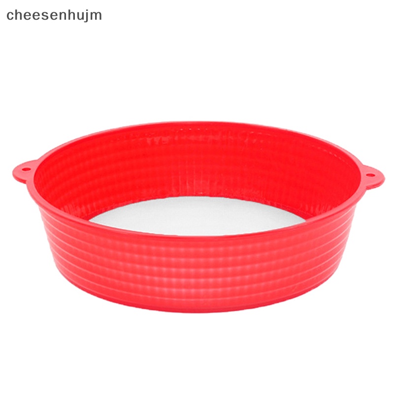 Dụng Cụ Rây Bột Bằng Nhựa Hình Tròn 19cm Cầm Tay Tiện Dụng Cho Nhà Bếp