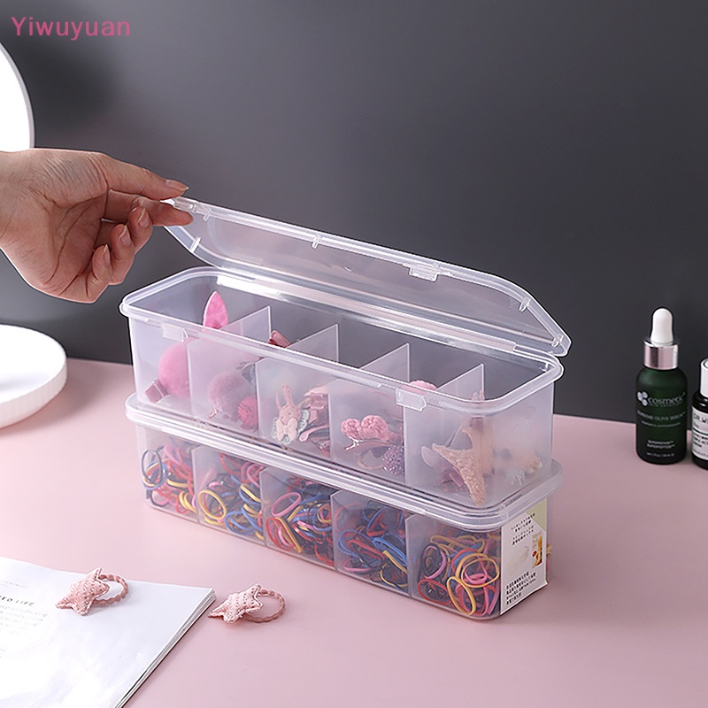 < Yiwuyuan > al Hộp Đựng Trang Sức Trong Suốt Nhiều Ngăn Sắp Xếp Gọn Gàng Cho Nữ