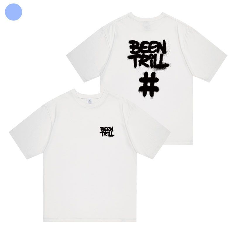 Kpop TXT YEONJUN BEOMGYU Soobin Cổ Tròn Cotton T Tay Ngắn Cotton T Casual Top Nam / Nữ Áo Sơ Mi Cặp Đôi