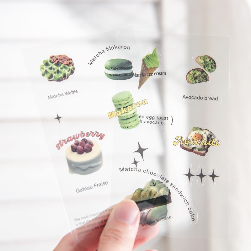 Cuốn sticker trang trí Convenient Store 20 tấm không trùng mẫu