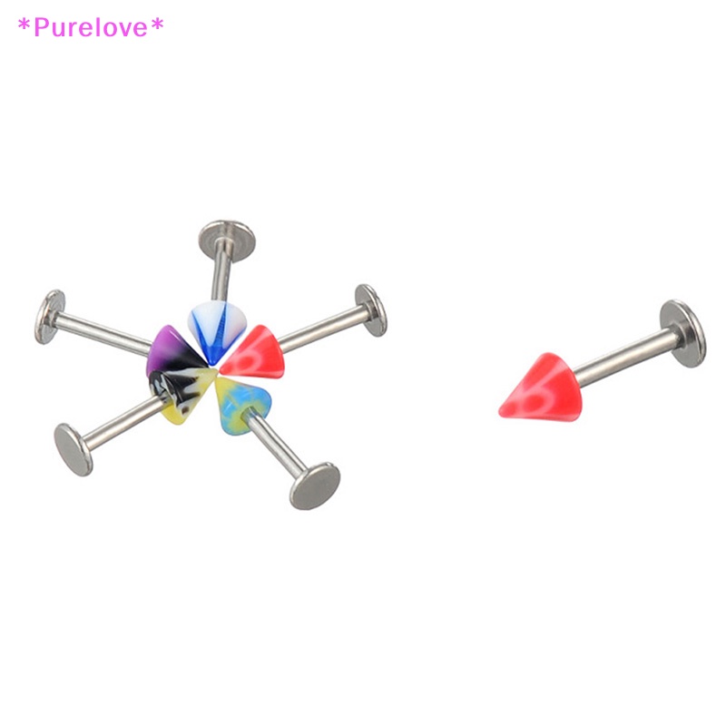 Hộp 72 Khuyên Mũi Bằng Thép Không Gỉ Cá Tính Mới