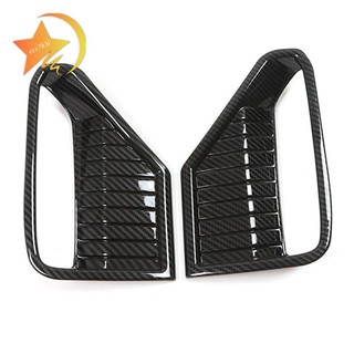 Khung nhựa abs họa tiết sợi carbon gắn đèn sương mù phía sau xe hơi mitsubishi xpander 2022 2023