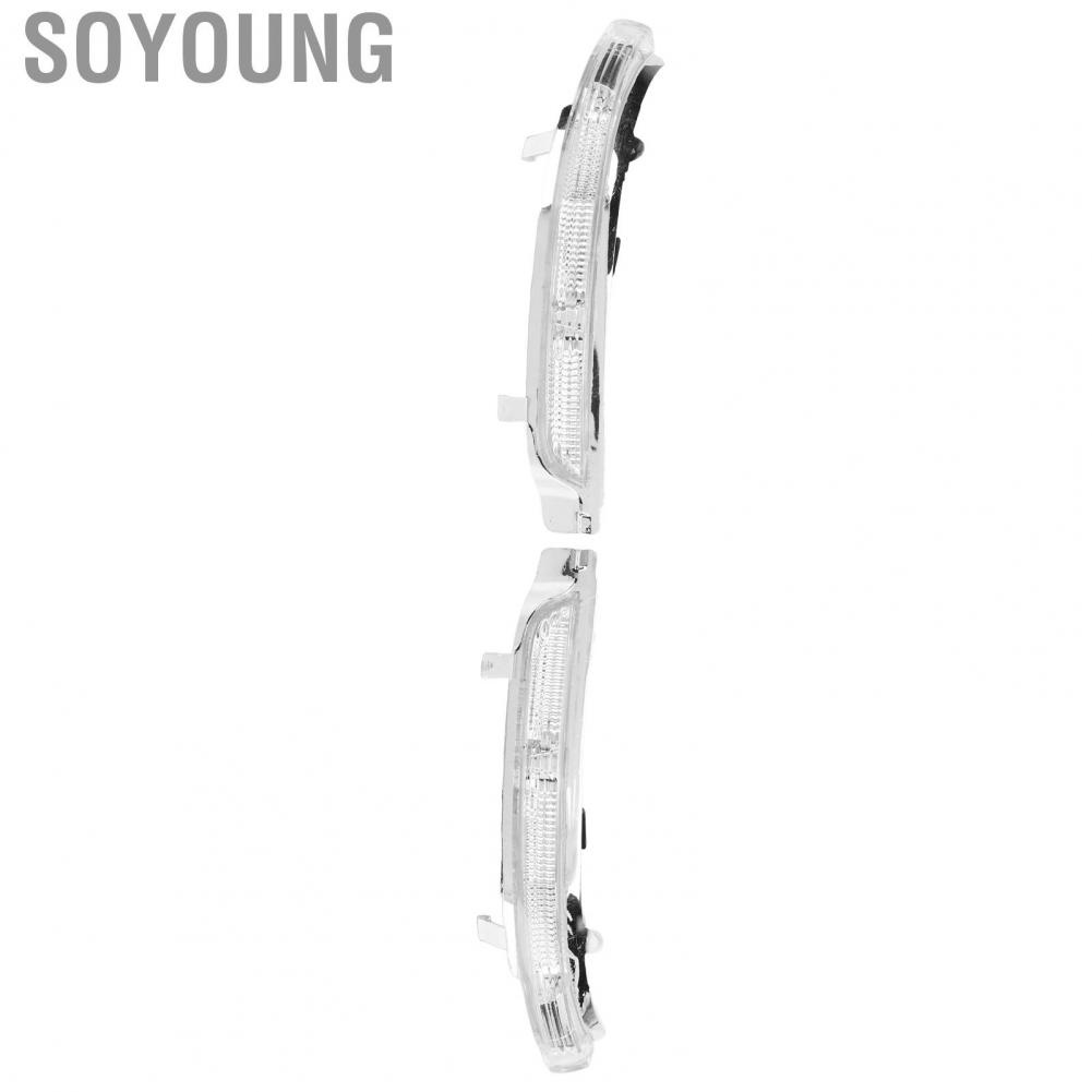 Soyoung 3T0949101  Sequential Turn Signal Light Long Lifespan Dynamic Mirror Driving Safety Improving 1pair for Car