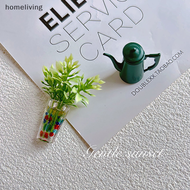 Bình Hoa Thủy Tinh Mini Tỉ Lệ 1: 12 Dùng Trang Trí Nhà Búp Bê