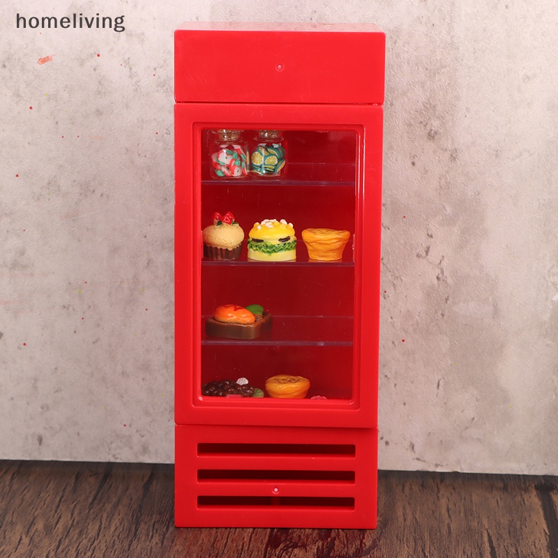 1 Mô Hình Tủ Lạnh Trang Trí Nhà Búp Bê 1: 12