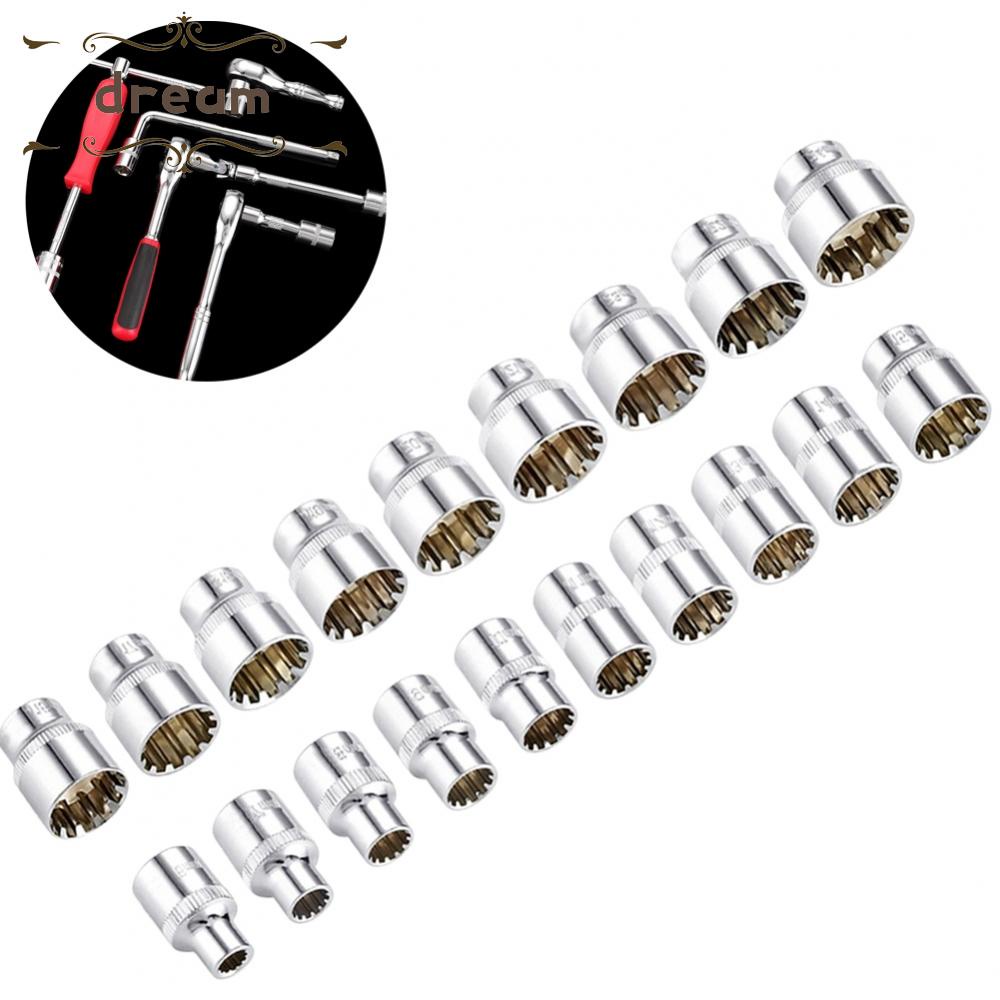 【DREAMLIFE】Socket Chrome Vanadium Steel Ratchet Socket Torx Bit Socket For Ratchet Wrench