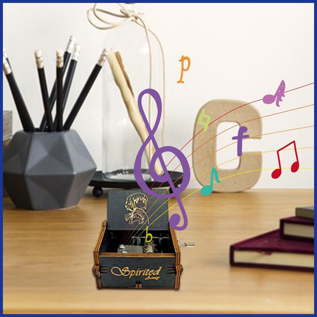 Hộp Nhạc Thủ Công 18 Tông Phong Cách Cổ Điển