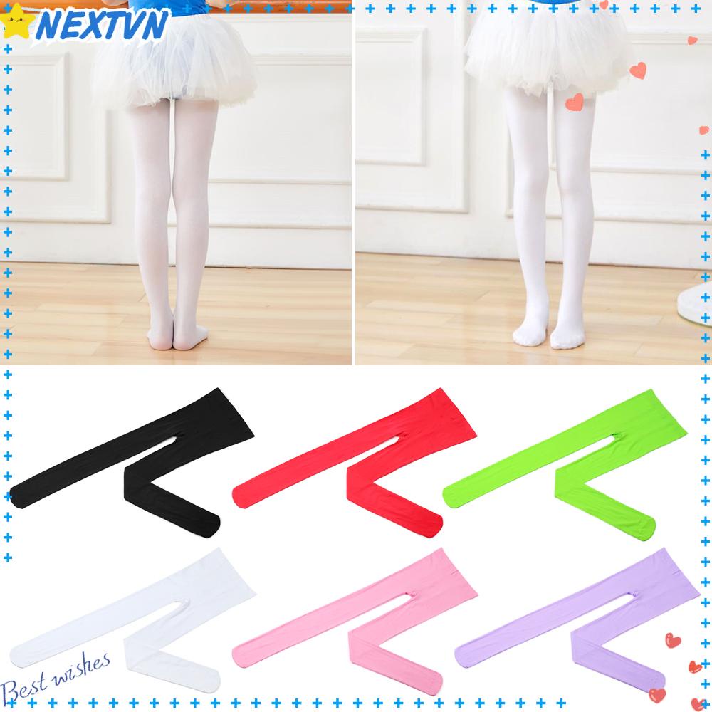 Quần Tất Khiêu Vũ Bằng Sợi Micro Mềm Mại Dành Cho Bé Gái